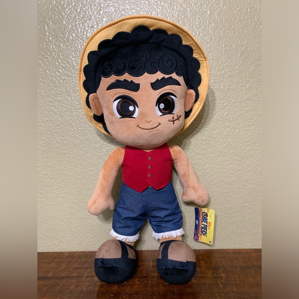 NWT Phat Mojo Netflix One Piece Luffy Large Character Plush